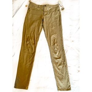 Universal Thread Khaki High Rise Skinny Jean Jegging Size 12